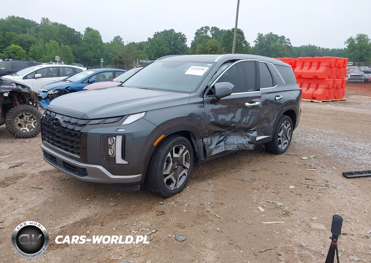 2024 Hyundai Palisade Sel VIN:KM8R44GE4RU654618 - 2