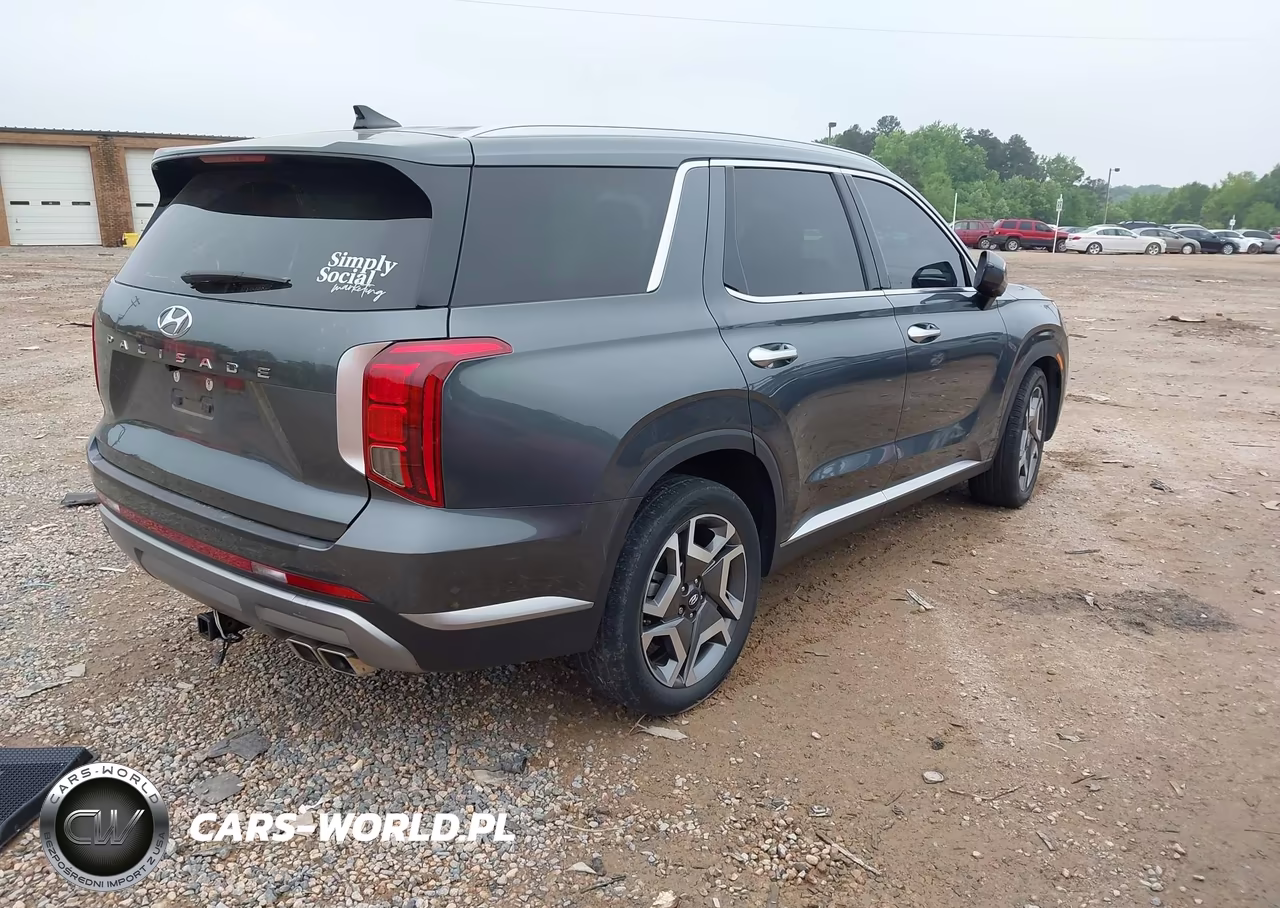2024 Hyundai Palisade Sel VIN:KM8R44GE4RU654618 - 4