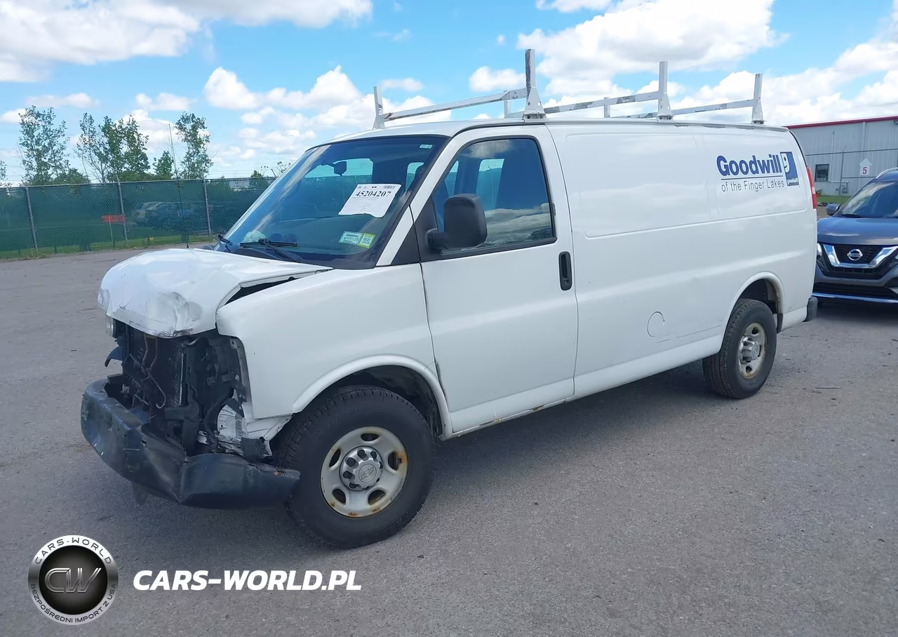 2012 Chevrolet Express 3500 Work Van VIN:1GCZGTCA9C1176147 - 2