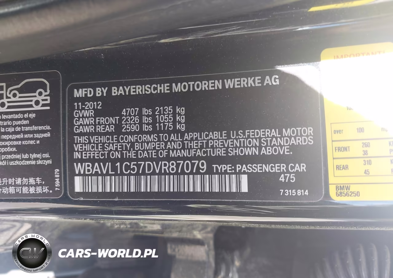 2013 BMW X1 xDrive28I VIN:WBAVL1C57DVR87079 - 9