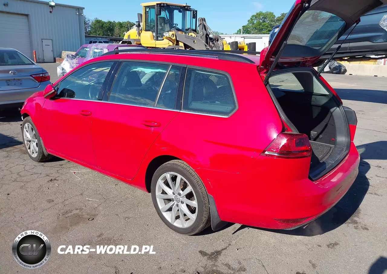 2017 Volkswagen Golf Sportwagen Tsi Se VIN:3VWC17AUXHM503982 - 3