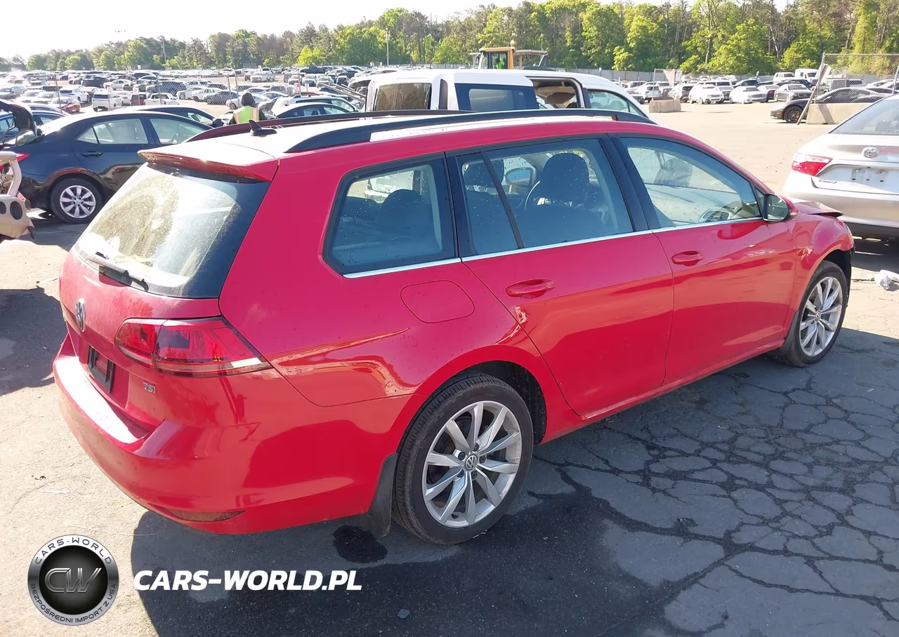 2017 Volkswagen Golf Sportwagen Tsi Se VIN:3VWC17AUXHM503982 - 4
