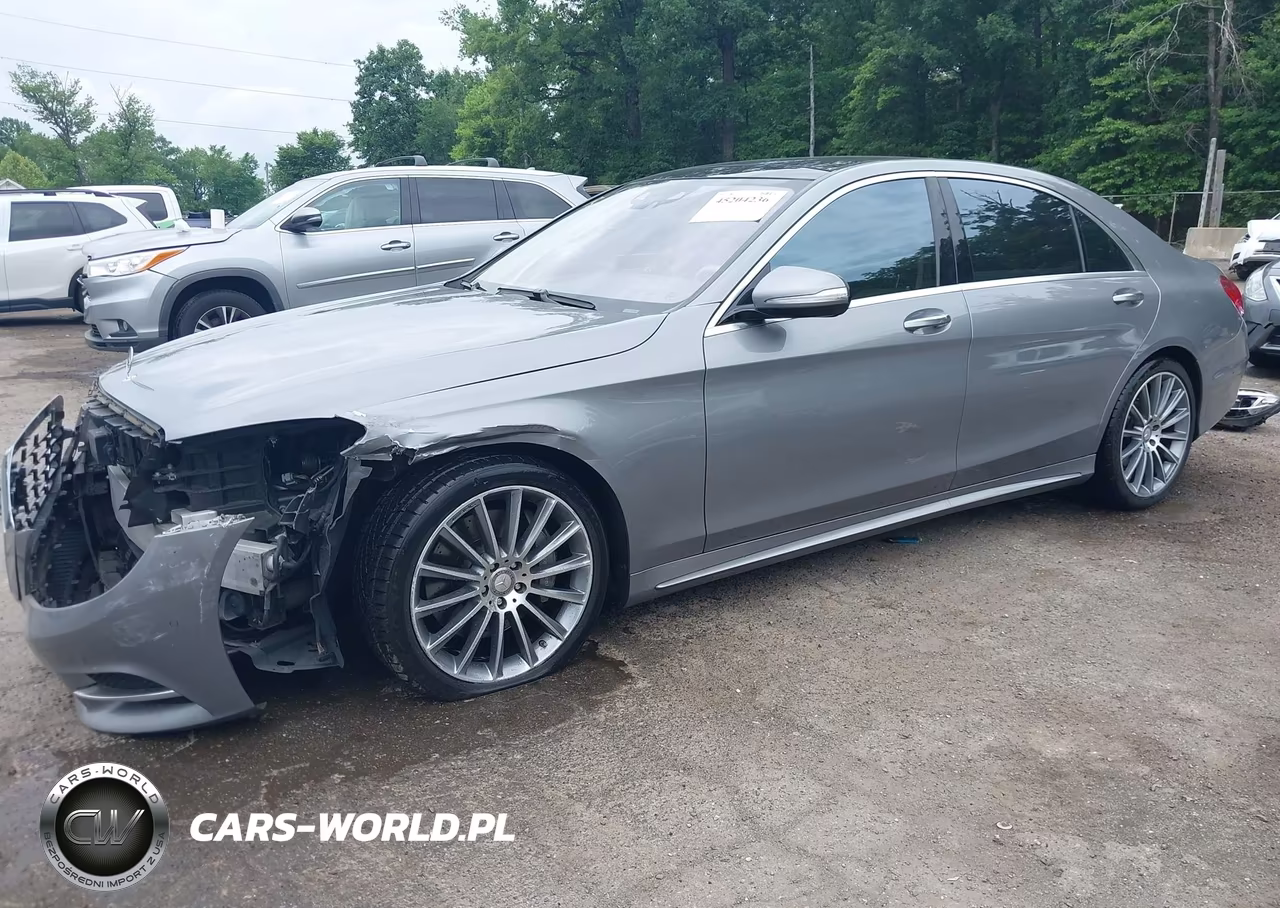 2015 Mercedes-Benz S 550 4Matic VIN:WDDUG8FB6FA107356 - 2