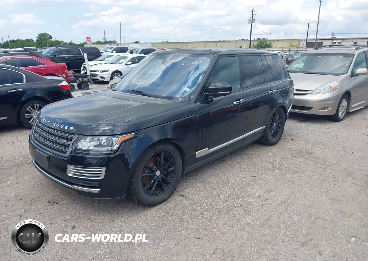 2016 Land Rover Range Rover 3.0L V6 Turbocharged Diesel Td6 VIN:SALGR2KF4GA309727 - 2