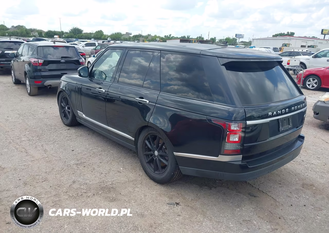 2016 Land Rover Range Rover 3.0L V6 Turbocharged Diesel Td6 VIN:SALGR2KF4GA309727 - 3