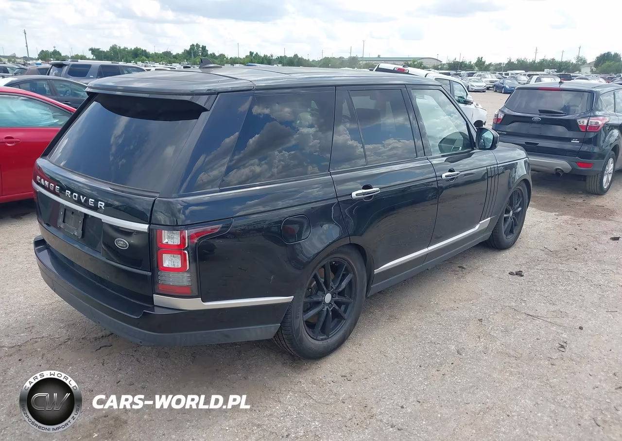 2016 Land Rover Range Rover 3.0L V6 Turbocharged Diesel Td6 VIN:SALGR2KF4GA309727 - 4