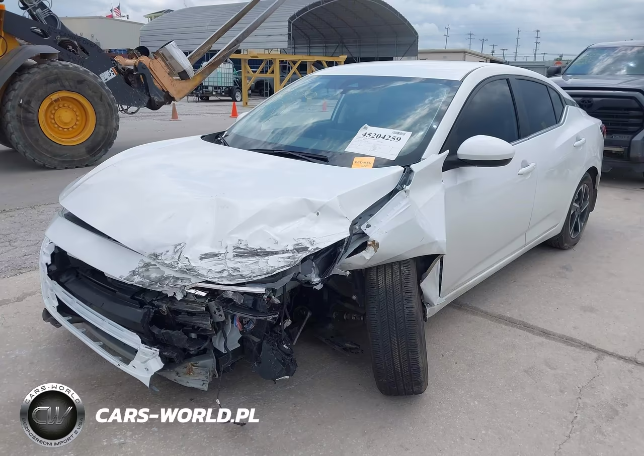 2025 Nissan Sentra Sv VIN:3N1AB8CV8SY341307 - 2