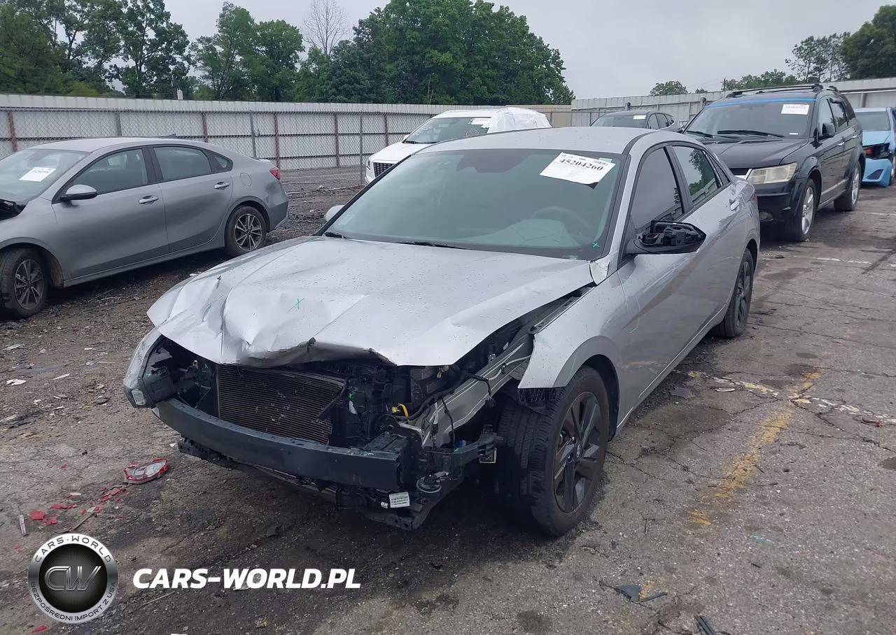 2021 Hyundai Elantra Sel VIN:5NPLM4AG5MH022654 - 2