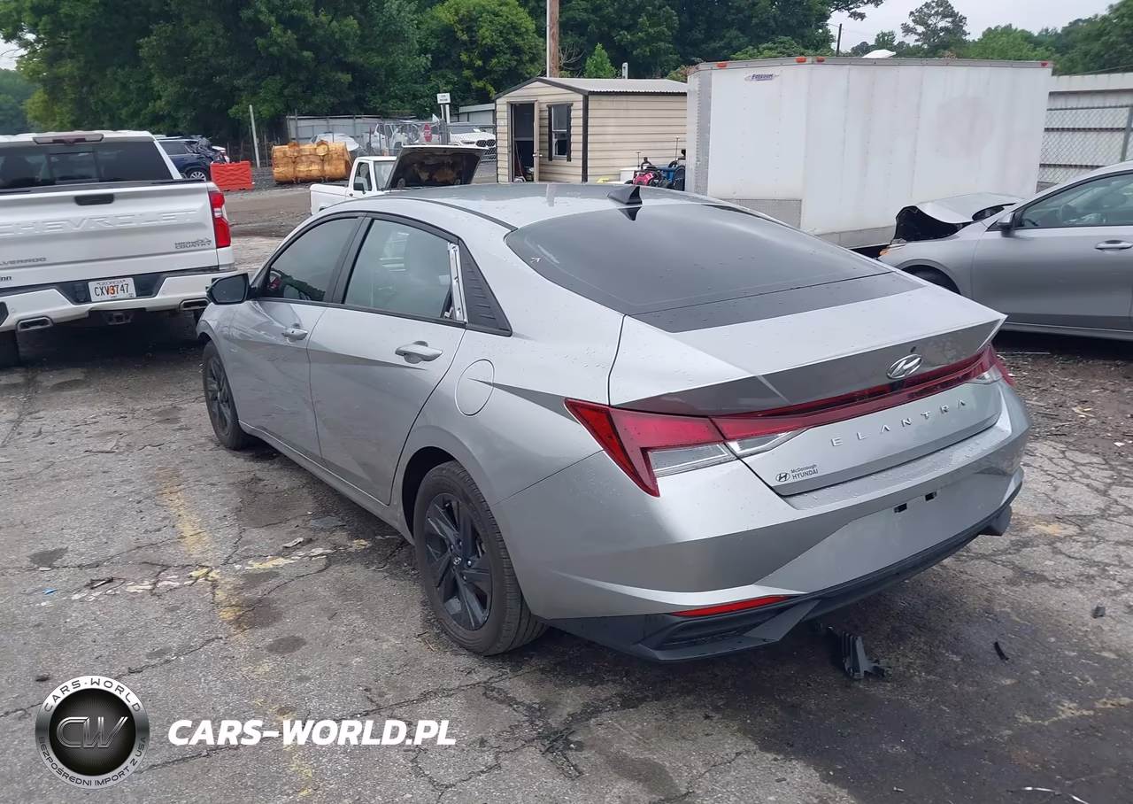 2021 Hyundai Elantra Sel VIN:5NPLM4AG5MH022654 - 3