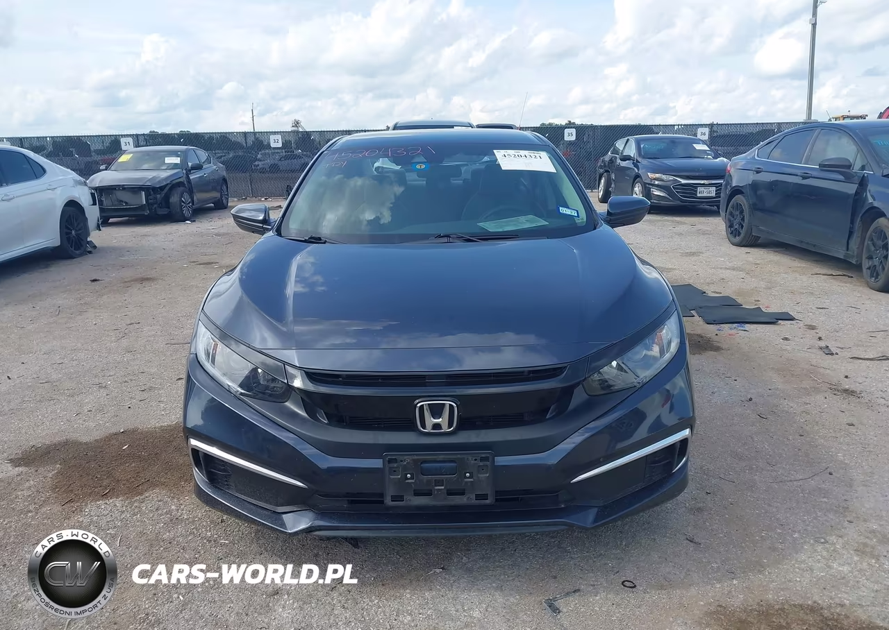 2020 Honda Civic Lx VIN:19XFC2F69LE006755 - 12