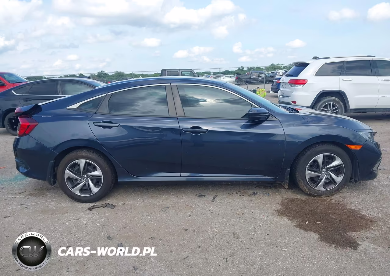2020 Honda Civic Lx VIN:19XFC2F69LE006755 - 13