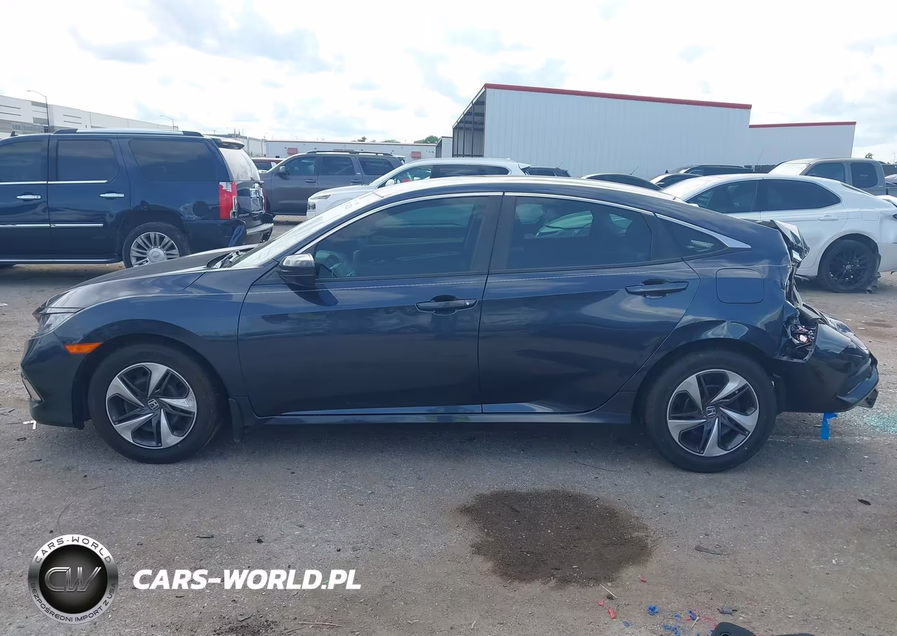 2020 Honda Civic Lx VIN:19XFC2F69LE006755 - 14