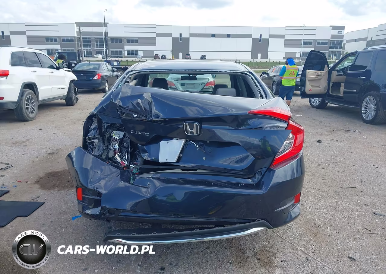 2020 Honda Civic Lx VIN:19XFC2F69LE006755 - 16