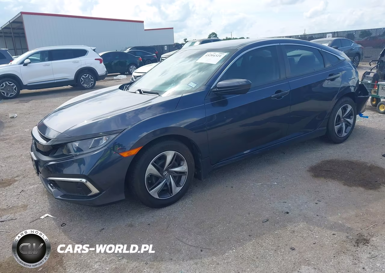2020 Honda Civic Lx VIN:19XFC2F69LE006755 - 2