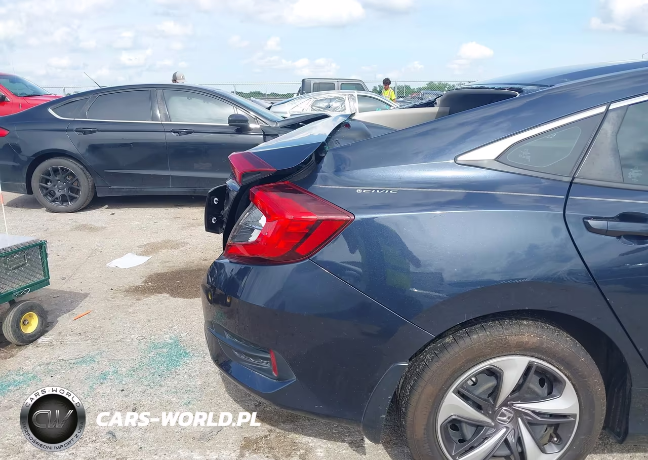 2020 Honda Civic Lx VIN:19XFC2F69LE006755 - 6