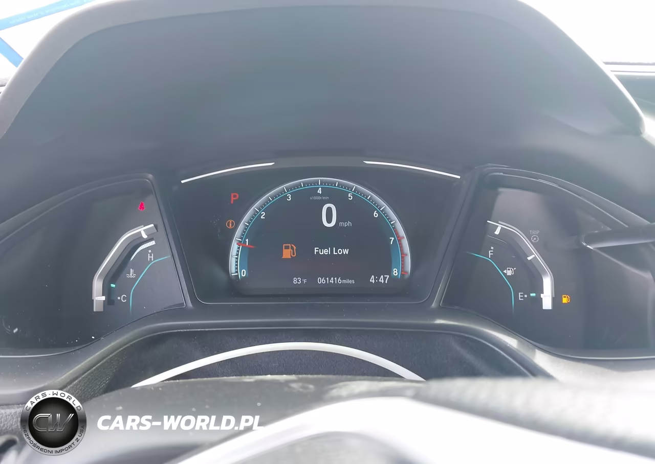 2020 Honda Civic Lx VIN:19XFC2F69LE006755 - 7