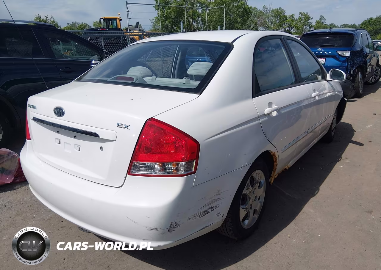 2009 Kia Spectra Ex VIN:KNAFE221995661391 - 4