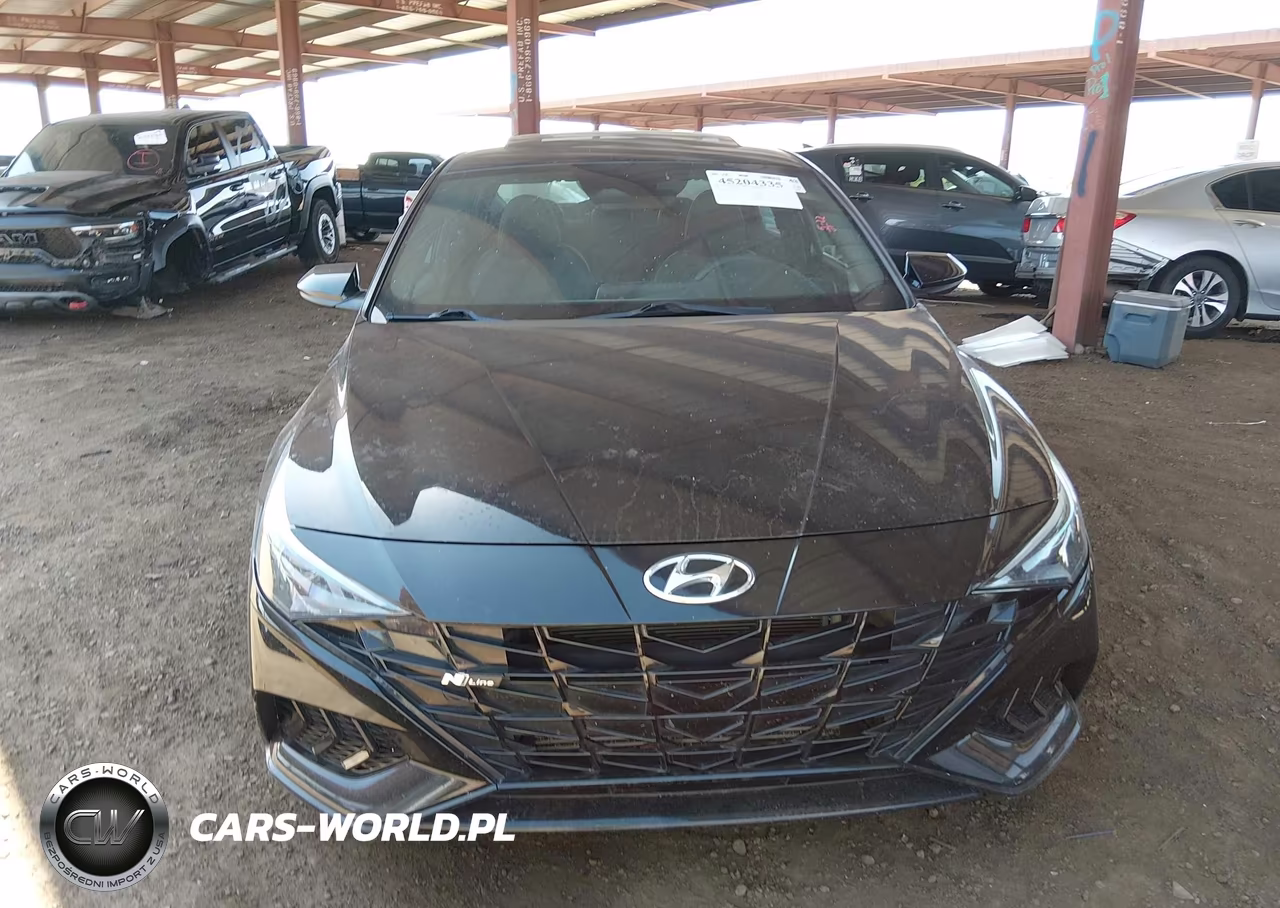 2021 Hyundai Elantra N Line VIN:KMHLR4AF7MU199443 - 12