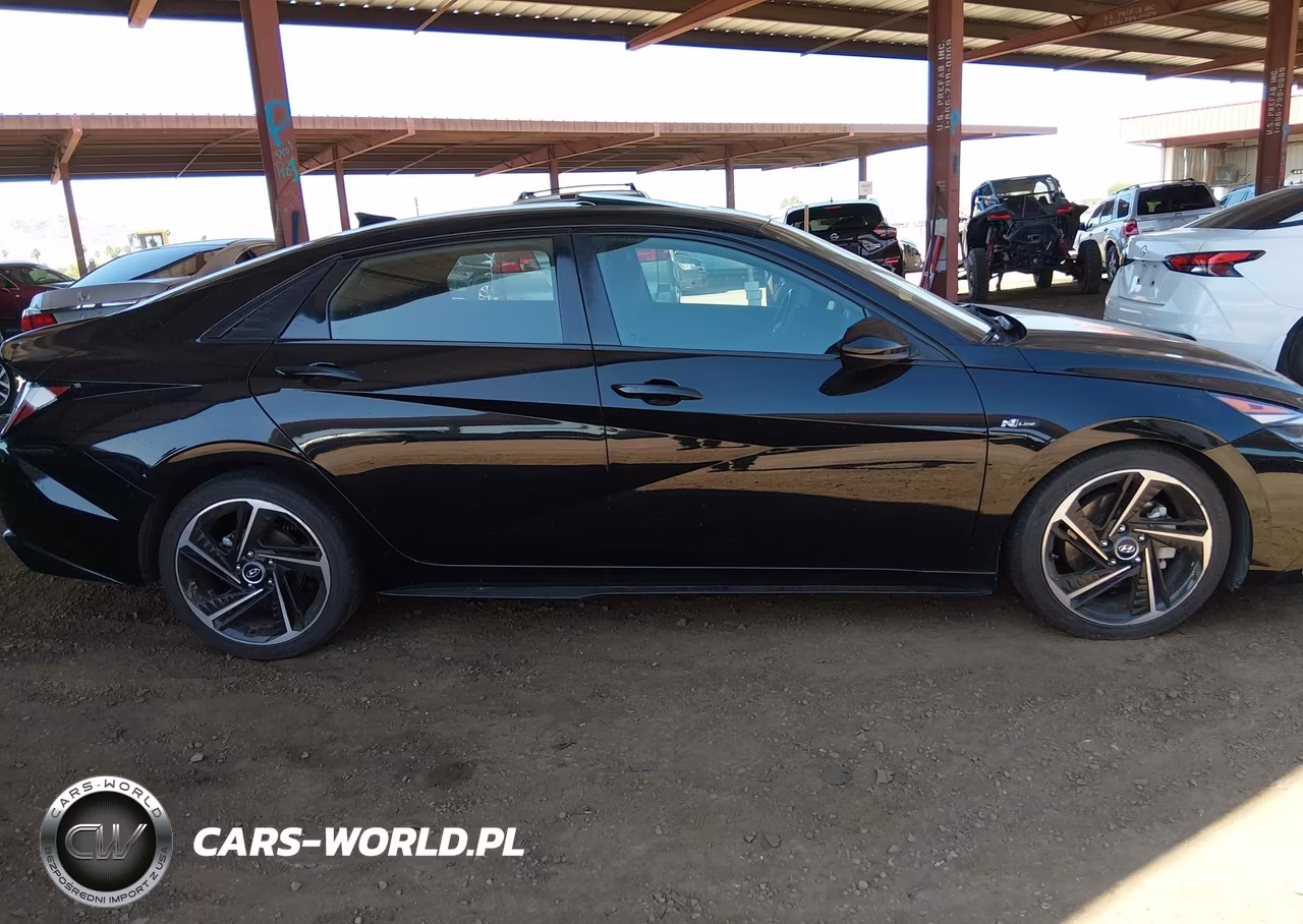 2021 Hyundai Elantra N Line VIN:KMHLR4AF7MU199443 - 13