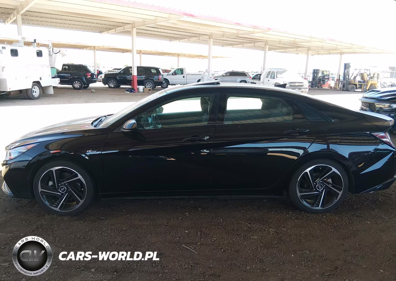 2021 Hyundai Elantra N Line VIN:KMHLR4AF7MU199443 - 14