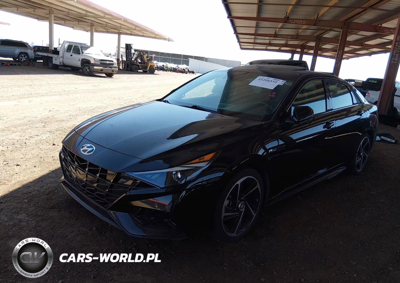 2021 Hyundai Elantra N Line VIN:KMHLR4AF7MU199443 - 17
