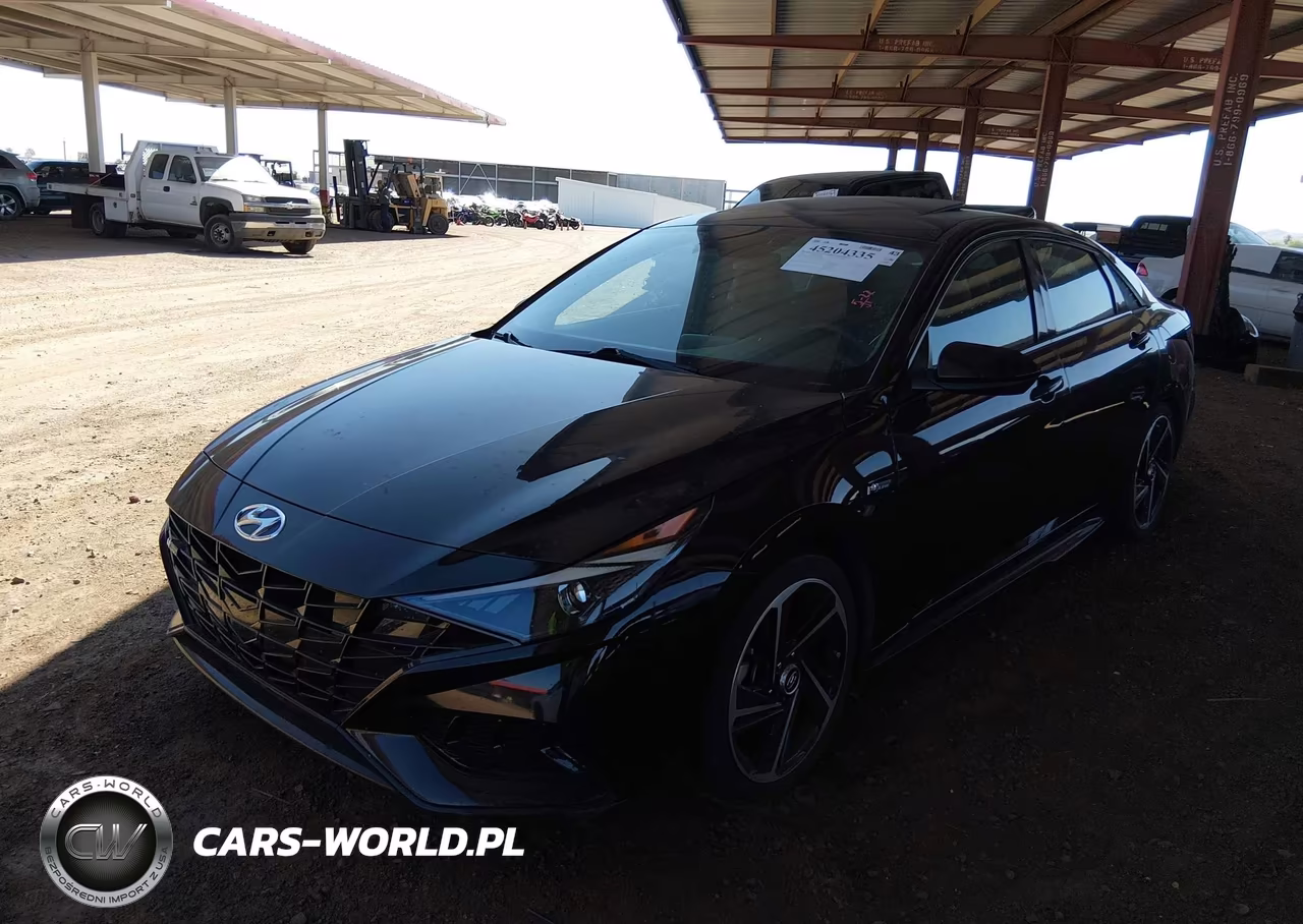 2021 Hyundai Elantra N Line VIN:KMHLR4AF7MU199443 - 2