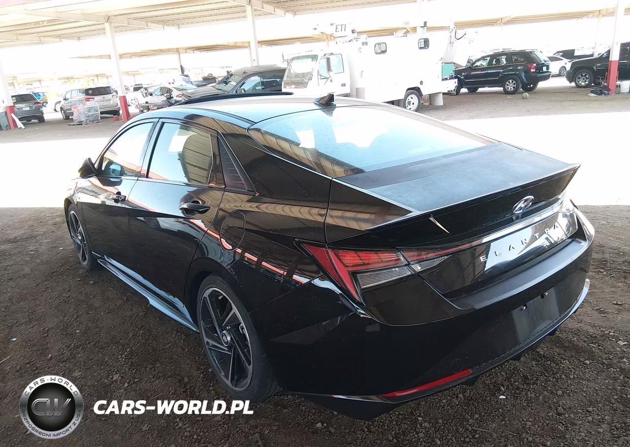 2021 Hyundai Elantra N Line VIN:KMHLR4AF7MU199443 - 21
