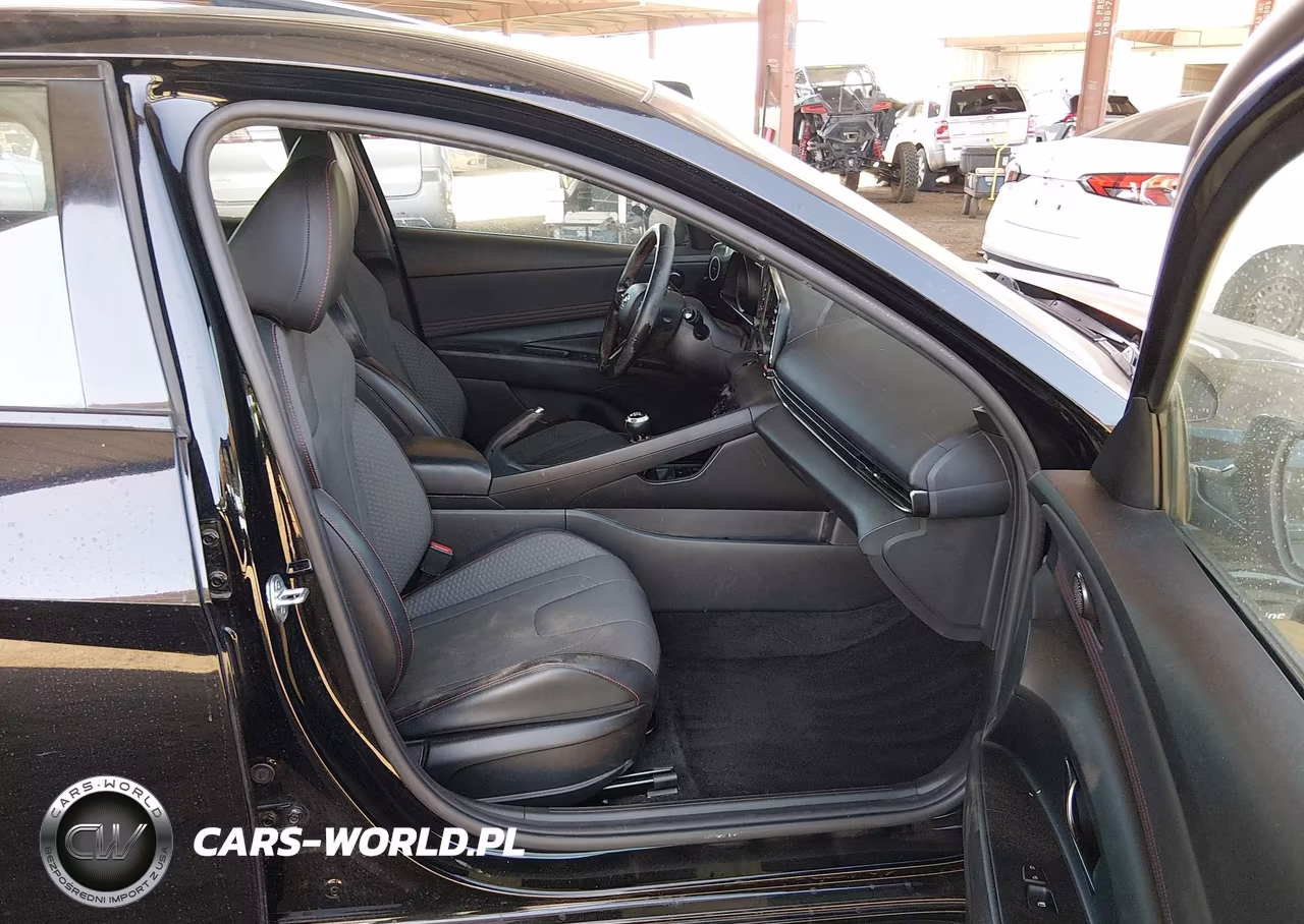 2021 Hyundai Elantra N Line VIN:KMHLR4AF7MU199443 - 5