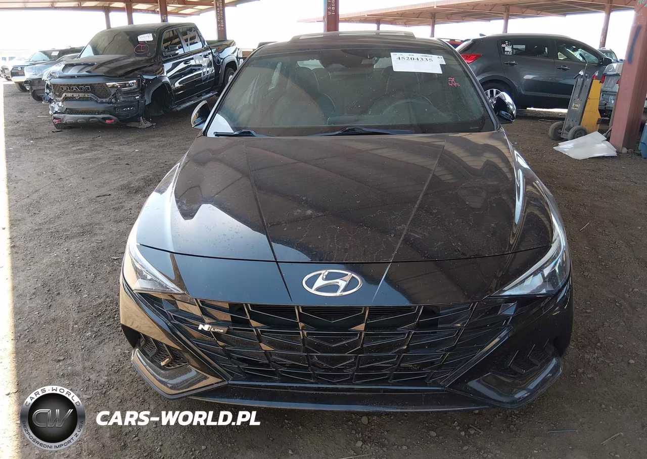 2021 Hyundai Elantra N Line VIN:KMHLR4AF7MU199443 - 6