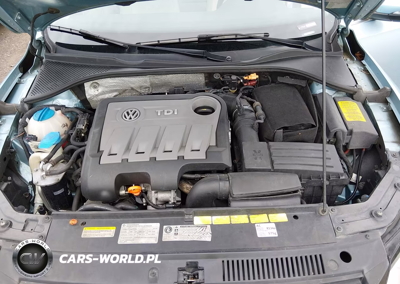 2012 Volkswagen Passat 2.0L Tdi Se VIN:1VWBN7A38CC098156 - 10