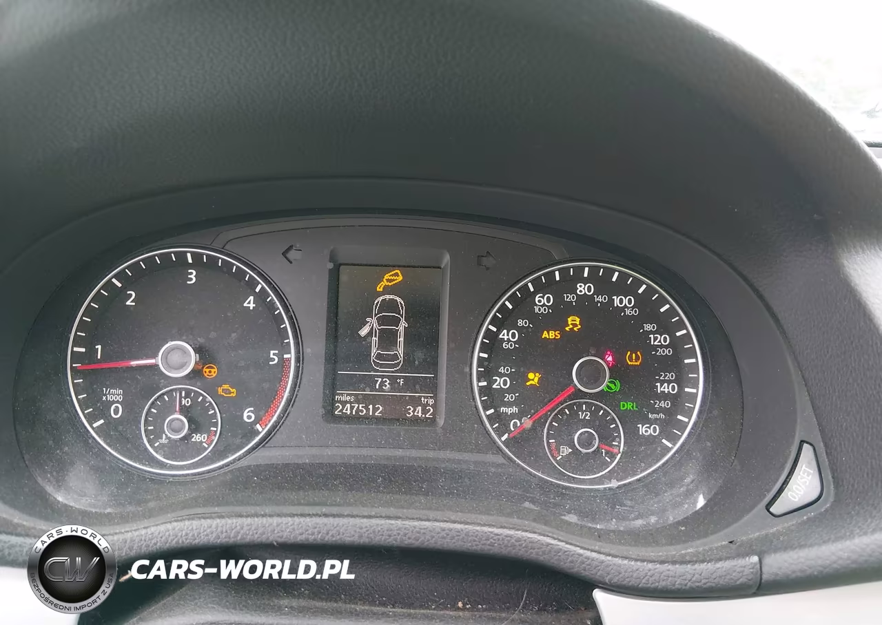 2012 Volkswagen Passat 2.0L Tdi Se VIN:1VWBN7A38CC098156 - 7