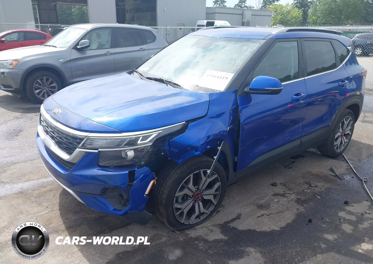 2021 Kia Seltos S Turbo VIN:KNDEUCA24M7040672 - 2