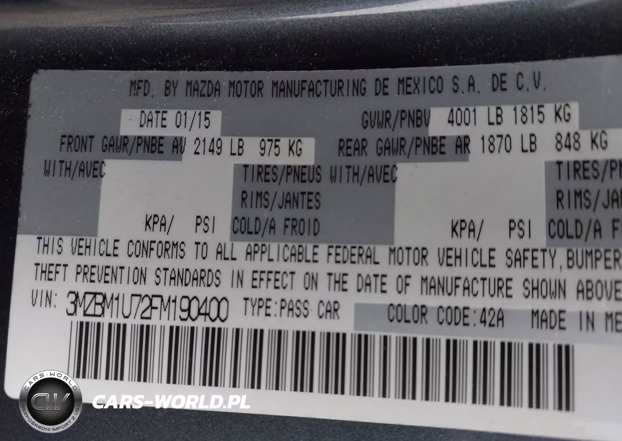 2015 Mazda Mazda3 I Sport VIN:3MZBM1U72FM190400 - 9