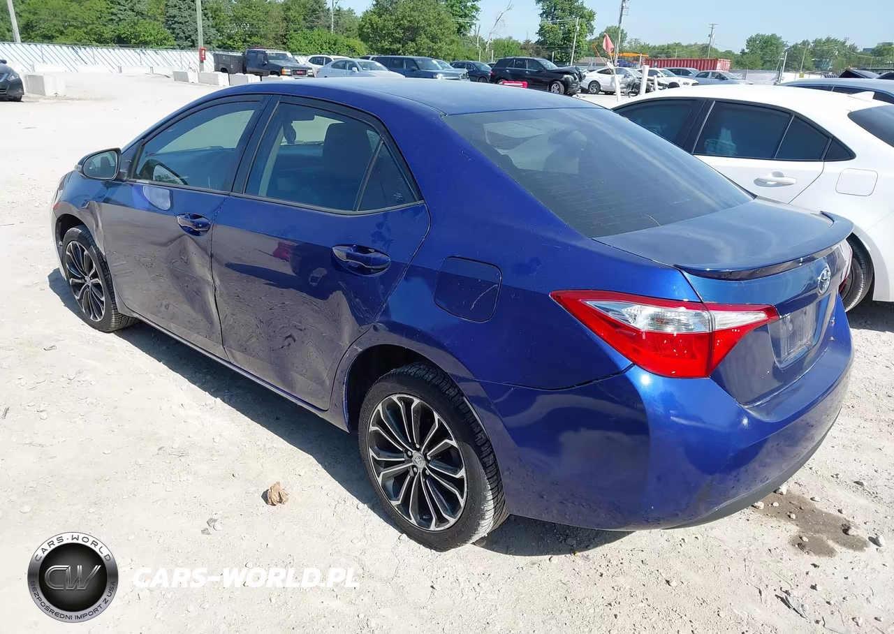 2014 Toyota Corolla S Plus VIN:2T1BURHEXEC023896 - 3