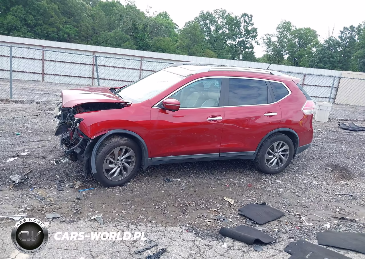 2015 Nissan Rogue Sl VIN:5N1AT2MT4FC872518 - 15