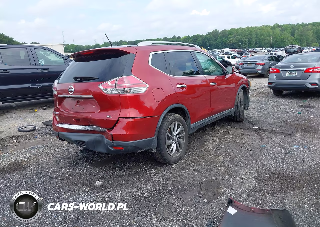2015 Nissan Rogue Sl VIN:5N1AT2MT4FC872518 - 4