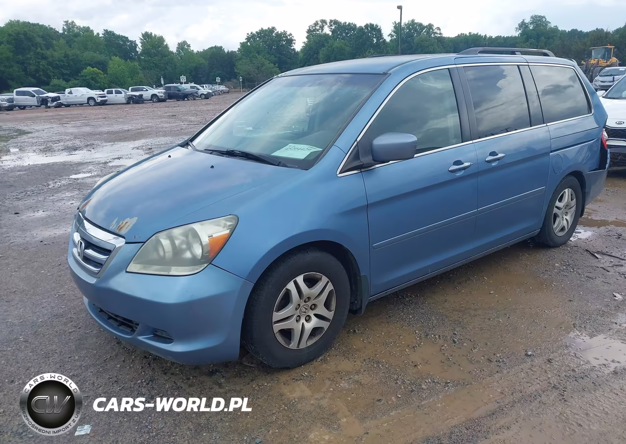 2007 Honda Odyssey Ex VIN:5FNRL38487B048137 - 2