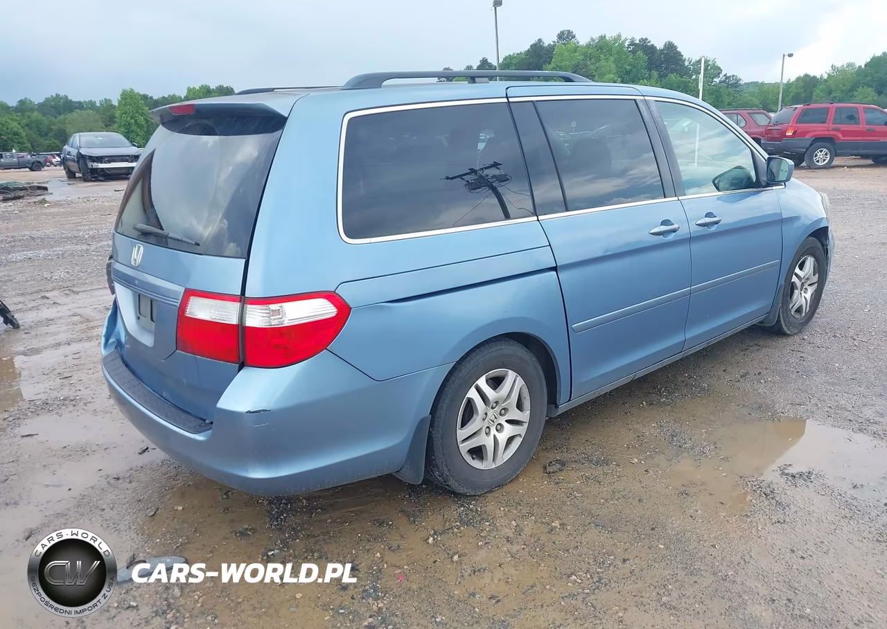 2007 Honda Odyssey Ex VIN:5FNRL38487B048137 - 4