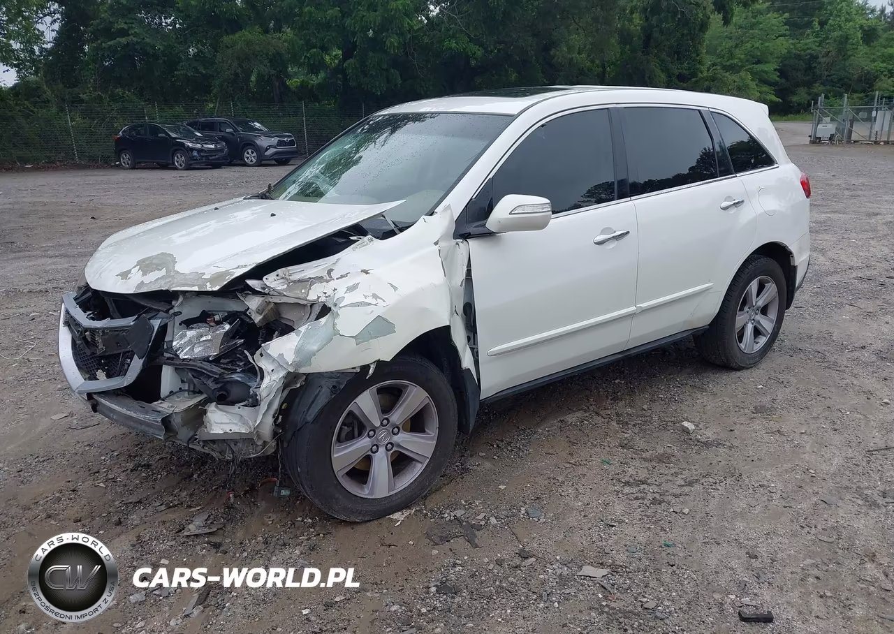 2013 Acura Mdx VIN:2HNYD2H26DH510504 - 2