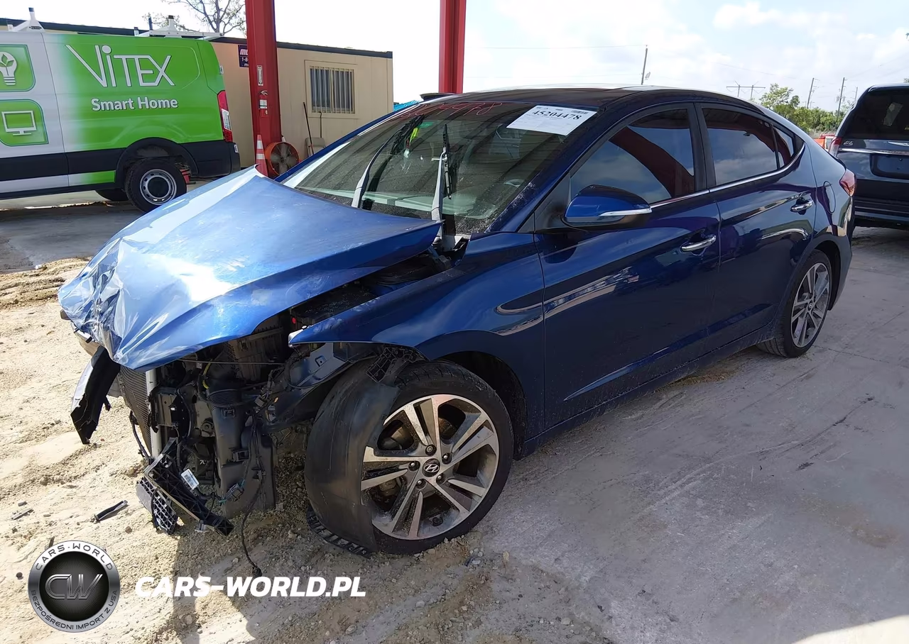 2017 Hyundai Elantra Limited VIN:5NPD84LF9HH081936 - 2