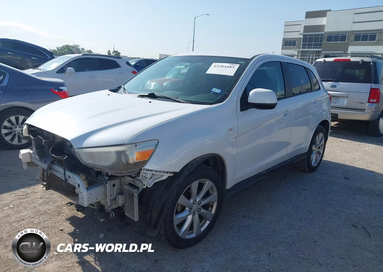2013 Mitsubishi Outlander Sport Es VIN:4A4AP3AU2DE025485 - 2