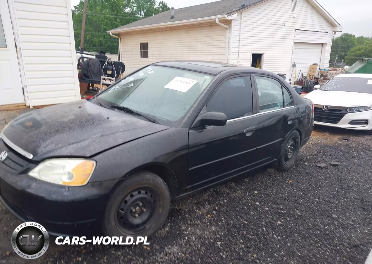 2002 Honda Civic Ex VIN:1HGES26732L051141 - 2