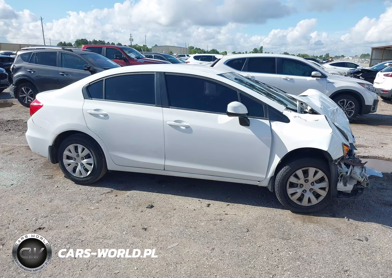 2012 Honda Civic Lx VIN:2HGFB2F50CH309052 - 13