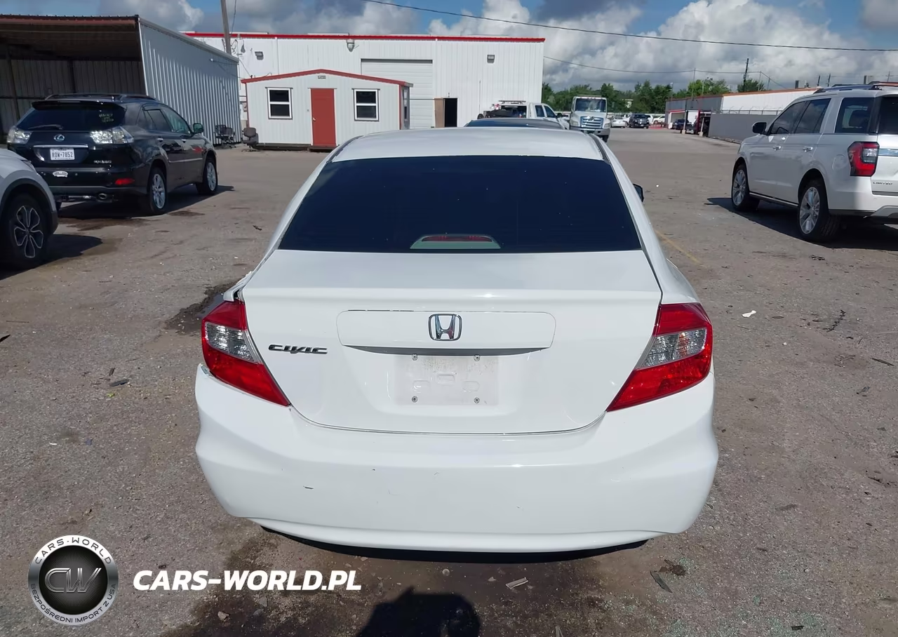 2012 Honda Civic Lx VIN:2HGFB2F50CH309052 - 16