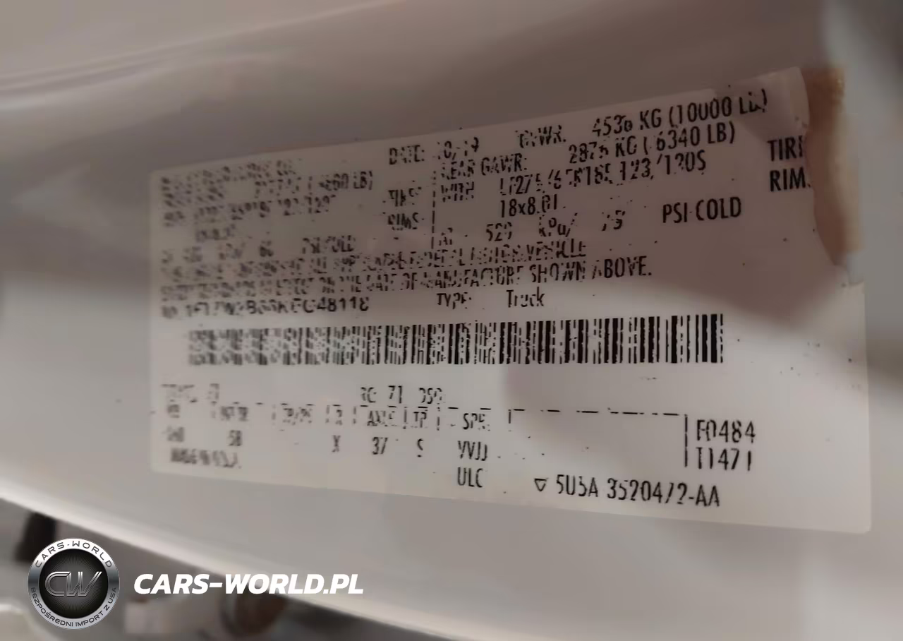 2019 Ford F-250 Lariat VIN:1FT7W2B66KEG48118 - 9