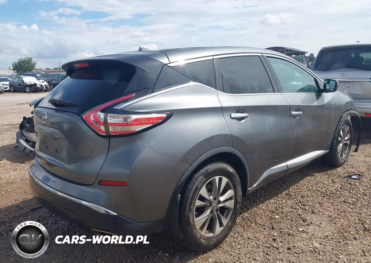 2015 Nissan Murano S VIN:5N1AZ2MGXFN268011 - 4