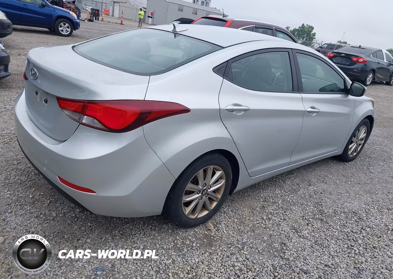 2015 Hyundai Elantra Se VIN:KMHDH4AE4FU235851 - 4