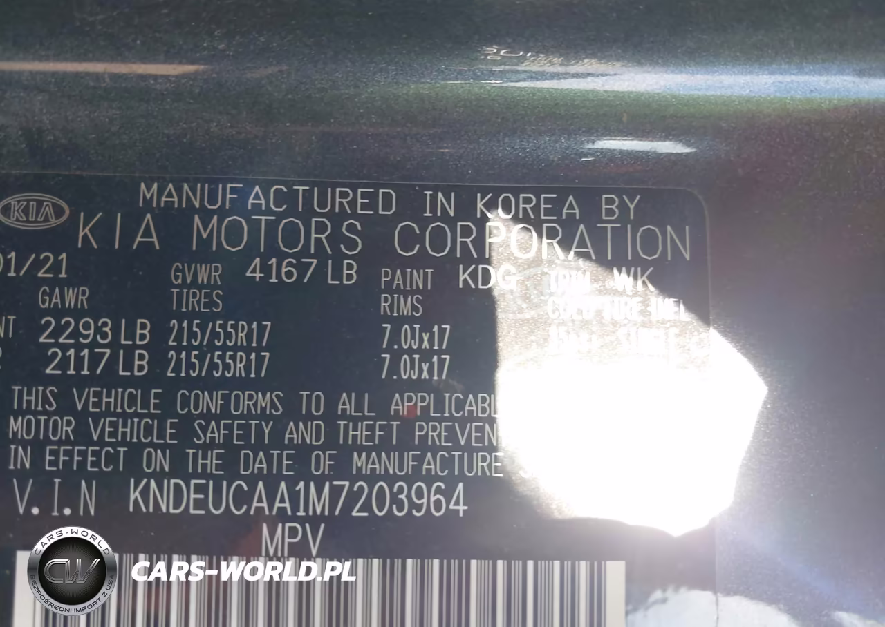 2021 Kia Seltos S VIN:KNDEUCAA1M7203964 - 9