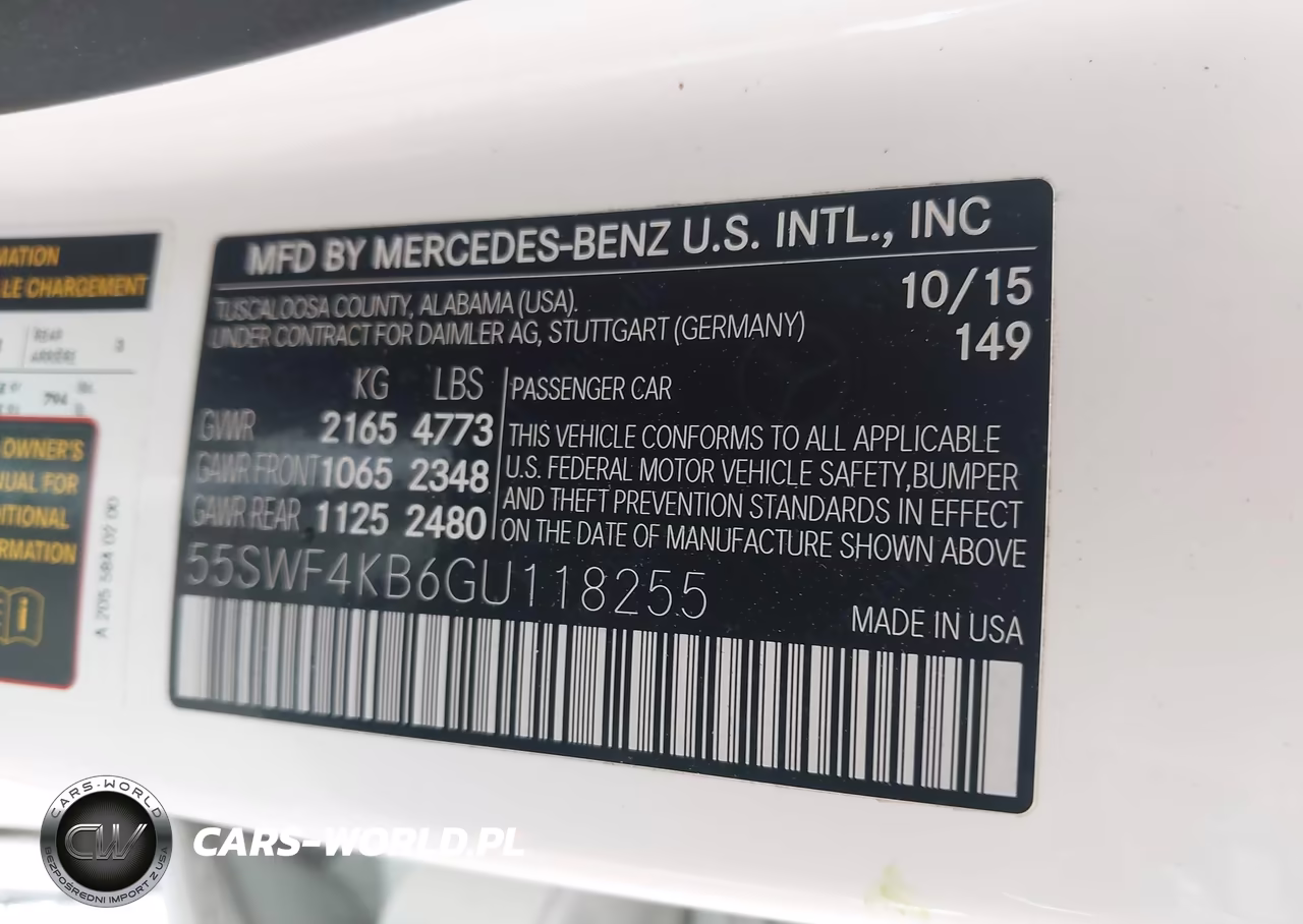2016 Mercedes-Benz C 300 4Matic VIN:55SWF4KB6GU118255 - 9