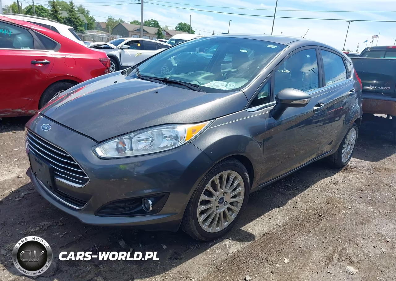 2016 Ford Fiesta Titanium VIN:3FADP4FJ5GM126579 - 2